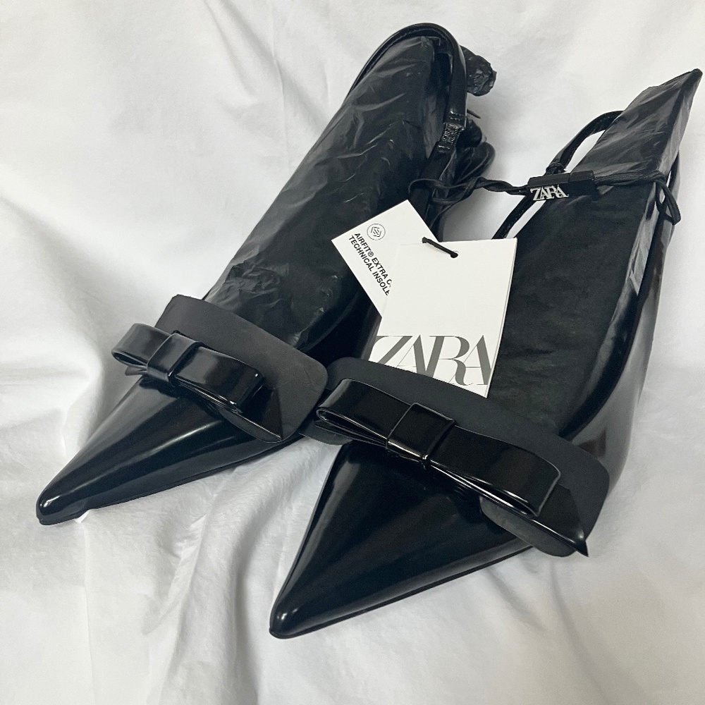 Zara slingback heels